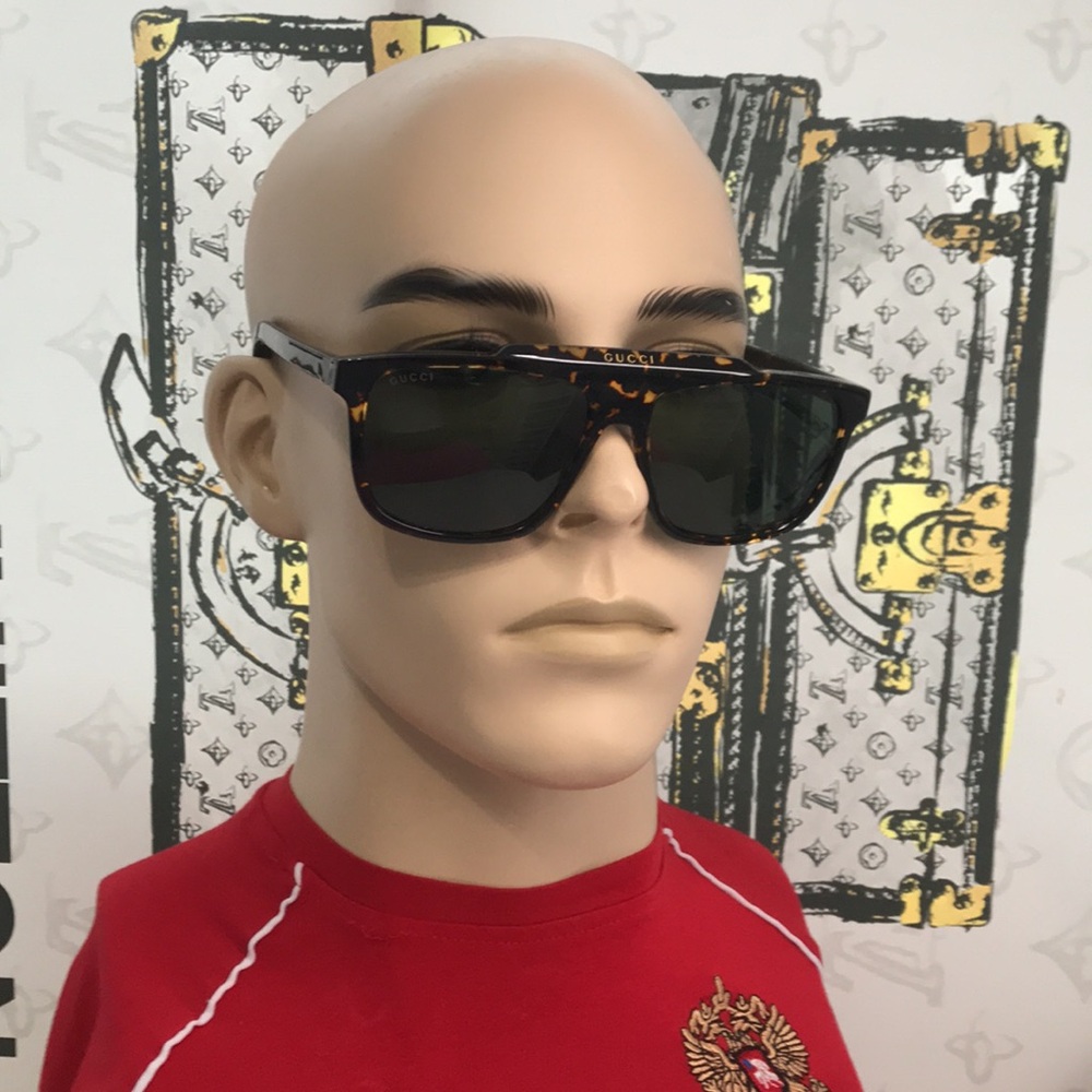 New Authentic Gucci Tortoiseshell Sunglasses GG1039s 002